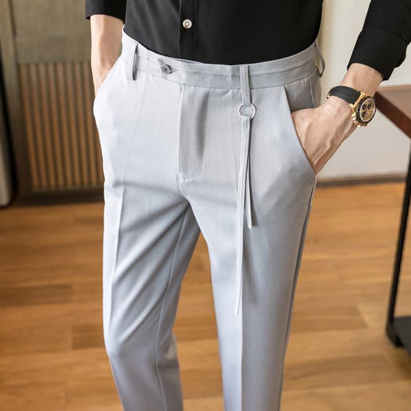 fashion business suit pant pantalon costume casual dress pants smoke pants street wear formal social suit trousers male clothing, White;black
fashion business suit pant pantalon costume casual dress pants smoke pants street wear formal social suit trousers male clothing, White;black