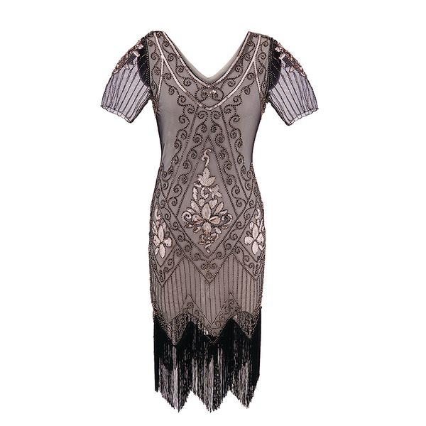 2 colors red beige black vintage sequin embroidery prom women cocktail dresses party dresses vestidos de coctel 7847, White;black
2 colors red beige black vintage sequin embroidery prom women cocktail dresses party dresses vestidos de coctel 7847, White;black