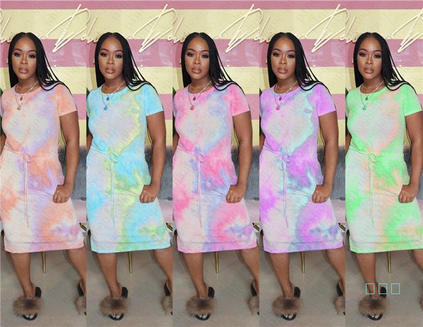 2020 summer women's tie-dye printed dresses ladies casual trendy short sleeve lace-up elastic waist tea-length dress party cloth s-xxl, White
2020 summer women's tie-dye printed dresses ladies casual trendy short sleeve lace-up elastic waist tea-length dress party cloth s-xxl, White
