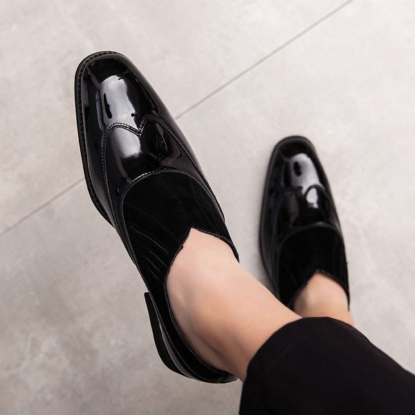 mens casual business office formal dress breathable leather shoes slip-on lazy shoe flats platform loafers men big size 48, Black
mens casual business office formal dress breathable leather shoes slip-on lazy shoe flats platform loafers men big size 48, Black