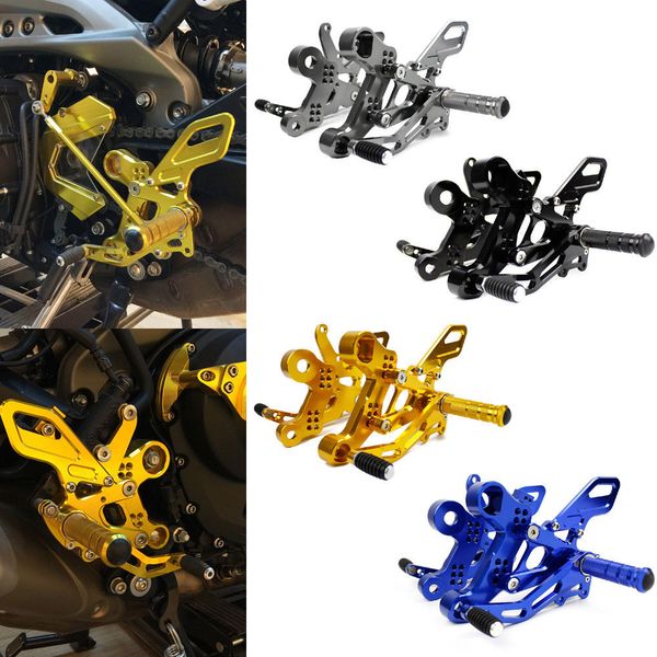mt fz 09 motorcycle cnc aluminum adjustable rear sets rearset footrest foot rest pegs for mt-09 mt09 fz-09 fz09 2013-2016
mt fz 09 motorcycle cnc aluminum adjustable rear sets rearset footrest foot rest pegs for mt-09 mt09 fz-09 fz09 2013-2016