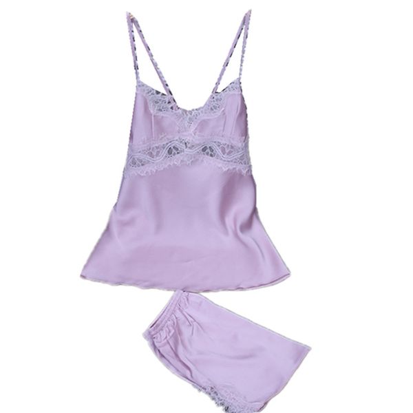 women satin pajamas sets lace nightie&short pant summer lounge sleepwear suit deep v sleeveless suspenders lingerie pijama, Blue;gray
women satin pajamas sets lace nightie&short pant summer lounge sleepwear suit deep v sleeveless suspenders lingerie pijama, Blue;gray