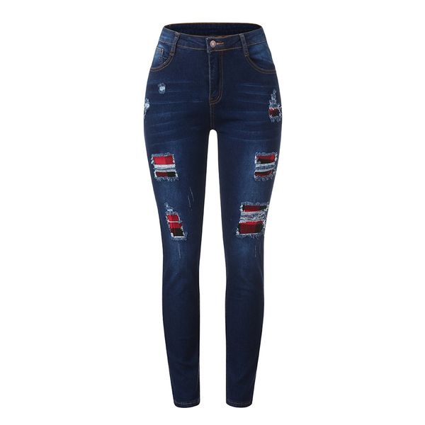 women skinny jeans woman ripped flare high waist jeans button drawstring waist bell bottom denim pants pantalones de mujer #g2, Blue
women skinny jeans woman ripped flare high waist jeans button drawstring waist bell bottom denim pants pantalones de mujer #g2, Blue