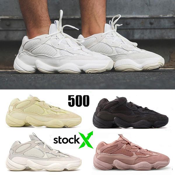 2020 new arrival kanye west 500 men women running shoes blush bone white salt super moon yellow utility black sport sneakers, White;red
2020 new arrival kanye west 500 men women running shoes blush bone white salt super moon yellow utility black sport sneakers, White;red
