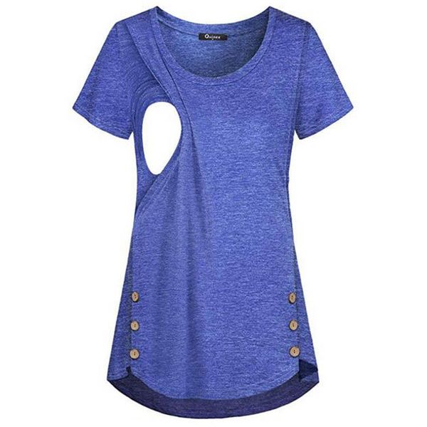 maternity blouses for pregnant plus size maternity blouses solid color button short sleeve women casual tshirt clothes y910, White
maternity blouses for pregnant plus size maternity blouses solid color button short sleeve women casual tshirt clothes y910, White