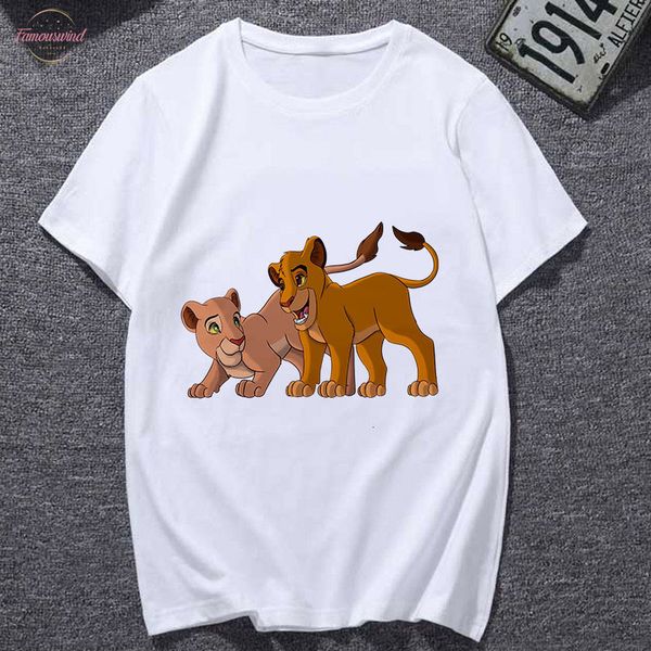 2020 new summer fashion t-shirt casual harajuku graphic tshirt female cute tee clothing lion king cartoon t shirt women, White
2020 new summer fashion t-shirt casual harajuku graphic tshirt female cute tee clothing lion king cartoon t shirt women, White