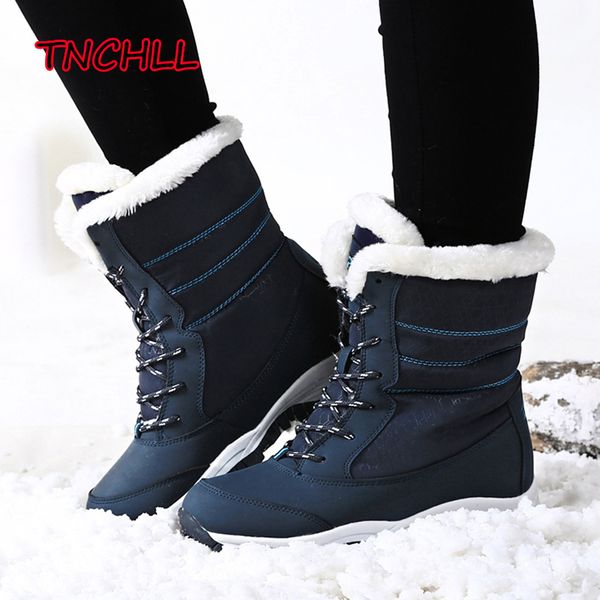 new women winter snow boots waterproof non-slip shoes ladies thick fur platform warm plush shoes botas mujer se5130, Black
new women winter snow boots waterproof non-slip shoes ladies thick fur platform warm plush shoes botas mujer se5130, Black