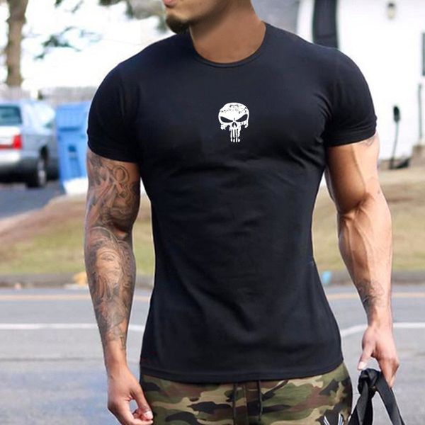 punisher gym sport t shirt men short sleeve t-shirt male tee compression shirt running tights fitness tshirt skull, Black;blue
punisher gym sport t shirt men short sleeve t-shirt male tee compression shirt running tights fitness tshirt skull, Black;blue