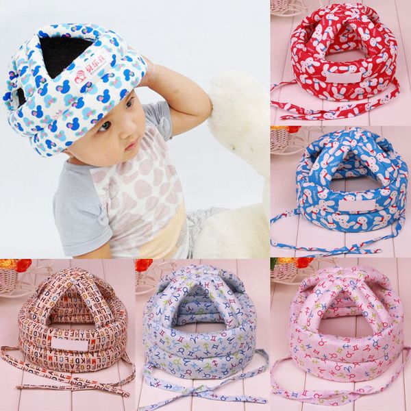 Baby Safety Helmet Head Protection Toddler Kids Adjustable Soft Headguard Cap