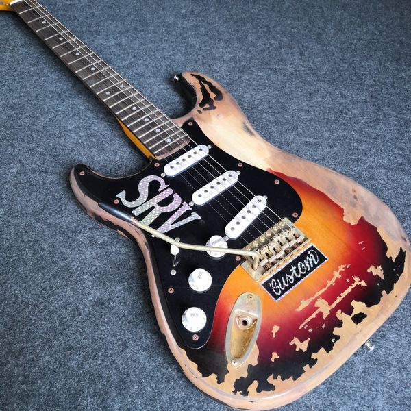new rare left-hand guitar lefty 10s custom shop masterbuilt limited edition stevie ray vaughan tribute srv st electric guitar vintage brown
new rare left-hand guitar lefty 10s custom shop masterbuilt limited edition stevie ray vaughan tribute srv st electric guitar vintage brown