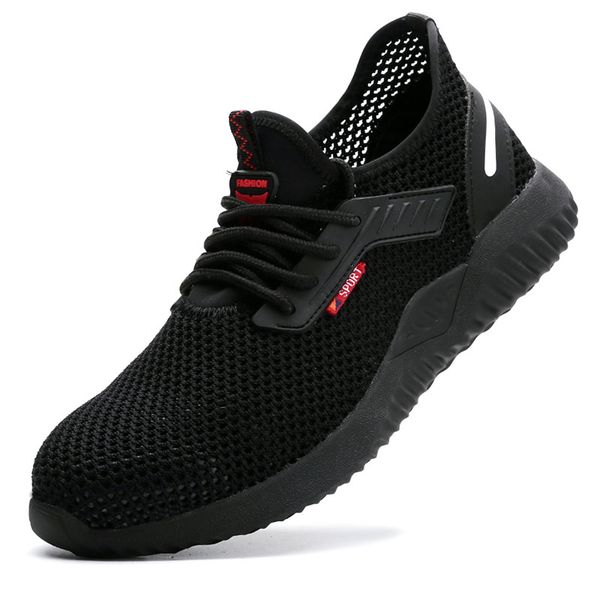 men's work safety shoes men sneakers outdoor steel toe male shoes security construct ankle boots anti-smashing work safety boots, Black
men's work safety shoes men sneakers outdoor steel toe male shoes security construct ankle boots anti-smashing work safety boots, Black