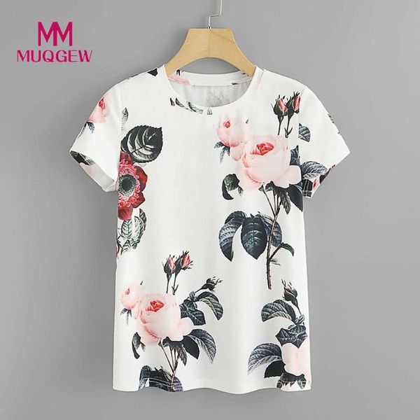 flower print tee short sleeve t-shirt o-neck women's t-shirts crop women t shirt koszulka damska#g7, White
flower print tee short sleeve t-shirt o-neck women's t-shirts crop women t shirt koszulka damska#g7, White
