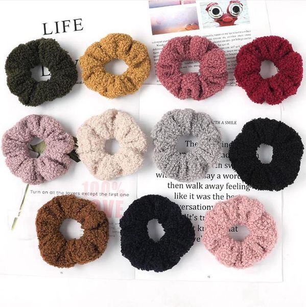 scrunchies hairband soft faux fur hair ties rope elastic scrunchie bands ponytail holder solid women headwear girls hair accessories, Slivery;white
scrunchies hairband soft faux fur hair ties rope elastic scrunchie bands ponytail holder solid women headwear girls hair accessories, Slivery;white