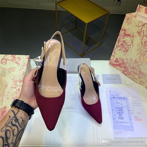 2020 summer women red dress shoes fashion bow 9.5cm high heel pumps women lace sandals ladies half slippers elegant wedding shoes, Black
2020 summer women red dress shoes fashion bow 9.5cm high heel pumps women lace sandals ladies half slippers elegant wedding shoes, Black