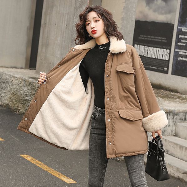 хлопок женщина 2019 winter подражать «s волос split joint утолщение lint сыпучие coat keep warm lint внутри хлопок-проложенный, Black
хлопок женщина 2019 winter подражать «s волос split joint утолщение lint сыпучие coat keep warm lint внутри хлопок-проложенный, Black