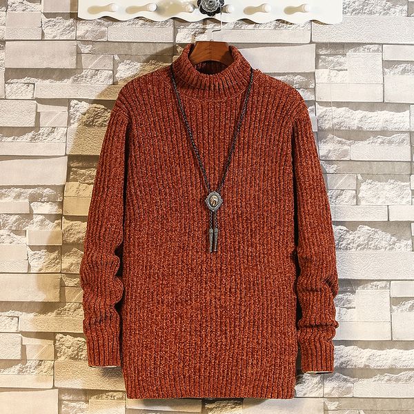 chenille wool men's turtleneck 2019 autumn winter new thick sweaters men regular fit solid casual warm knitted pullover homme, White;black
chenille wool men's turtleneck 2019 autumn winter new thick sweaters men regular fit solid casual warm knitted pullover homme, White;black