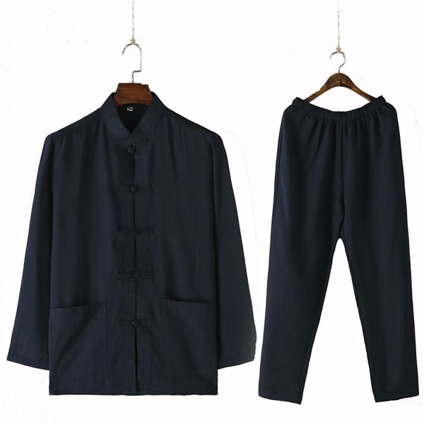 chinese traditional mandarin collar tang suit autumn men tai chi set loose cotton linen long sleeve shirt&pant 3xl 4xl, Gray
chinese traditional mandarin collar tang suit autumn men tai chi set loose cotton linen long sleeve shirt&pant 3xl 4xl, Gray