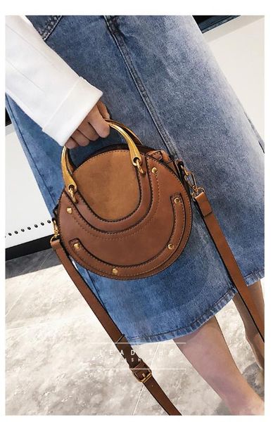 rivet small round bag for women 2020 new fashion handbag for women single shoulder messenger bag
rivet small round bag for women 2020 new fashion handbag for women single shoulder messenger bag