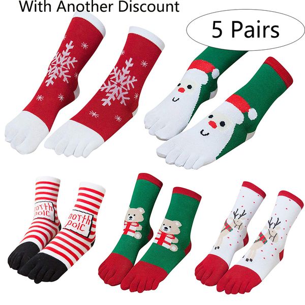 1/4/5pcs size cute cotton funny toe socks christmas toe socks cartoon creative fashion women man
1/4/5pcs size cute cotton funny toe socks christmas toe socks cartoon creative fashion women man