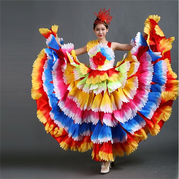 performance clothing ladies new fluffy flowers flourishing flower petal skirt opening dance skirt big swing stage costume, Black;red
performance clothing ladies new fluffy flowers flourishing flower petal skirt opening dance skirt big swing stage costume, Black;red