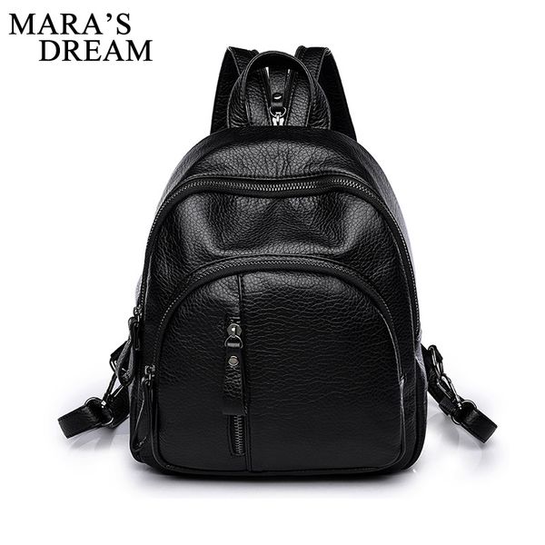 mara's dream fashion puleather women backpack female black backpacks small zipper bags student backpack solid rucksack for girls
mara's dream fashion puleather women backpack female black backpacks small zipper bags student backpack solid rucksack for girls