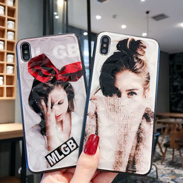1 pc personality girl iphone xs max phone case diamond grain shell tide harajuka style soft tpu
1 pc personality girl iphone xs max phone case diamond grain shell tide harajuka style soft tpu