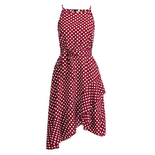 womens summer beach dot sleeveless dress ladies spotted casual holiday dresses beach dress elegant party dresses vestidos 2019, Black;gray
womens summer beach dot sleeveless dress ladies spotted casual holiday dresses beach dress elegant party dresses vestidos 2019, Black;gray