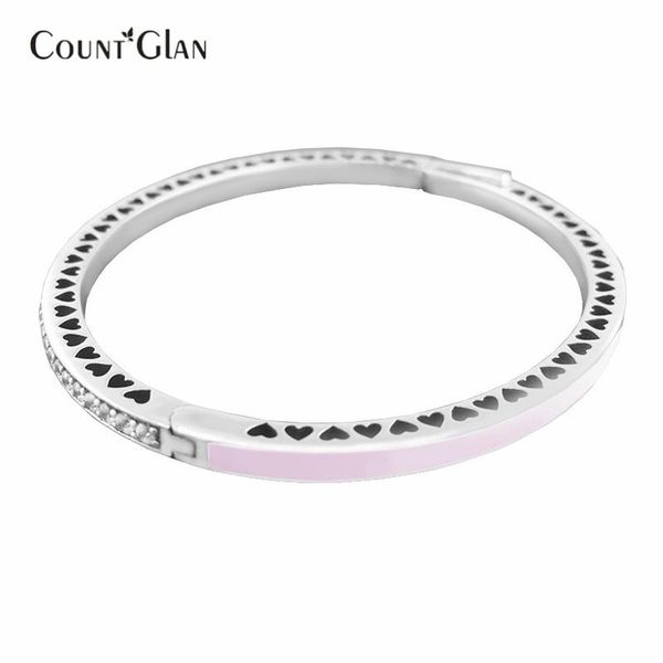 bracelet 2017 light pink radiant hearts bracelets & bangles pulseiras para as mulheres mujer sterling-silver-jewelry feminina, Golden;silver
bracelet 2017 light pink radiant hearts bracelets & bangles pulseiras para as mulheres mujer sterling-silver-jewelry feminina, Golden;silver