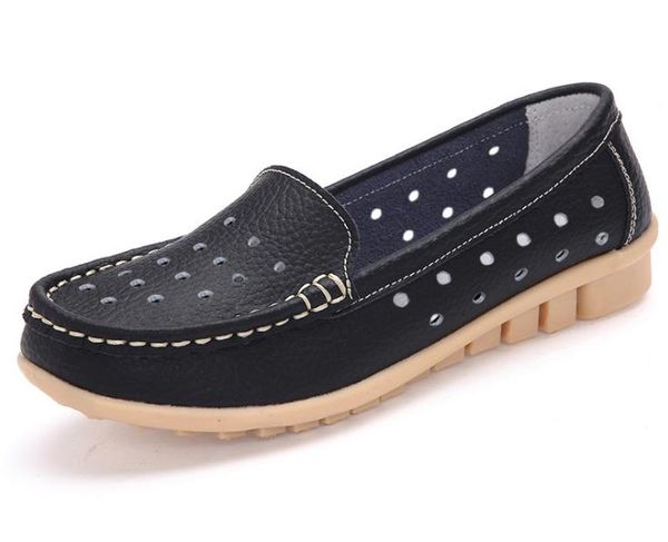 women's shoes leather fashion comfortable breathable flats women casual shoes 116, Black
women's shoes leather fashion comfortable breathable flats women casual shoes 116, Black