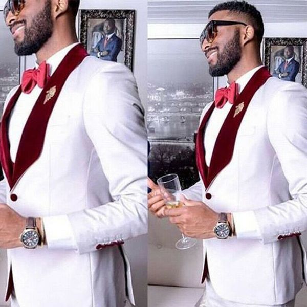 2 pieces mens wedding suits burgundy shawl lapel groom formal wear prom tuxedos man blazer suit (jacket+pants), Black;gray
2 pieces mens wedding suits burgundy shawl lapel groom formal wear prom tuxedos man blazer suit (jacket+pants), Black;gray