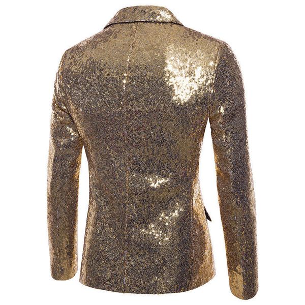 new mens stylish gold colorized double-color sequins bling blazer nightclub bar stage singer costume wedding groom suit jacket, White;black
new mens stylish gold colorized double-color sequins bling blazer nightclub bar stage singer costume wedding groom suit jacket, White;black