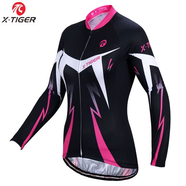 x-tiger woman pro long sleeve spring pro cycling jerseys mtb bike clothing breathable bicycle clothes uniform, Black;red
x-tiger woman pro long sleeve spring pro cycling jerseys mtb bike clothing breathable bicycle clothes uniform, Black;red