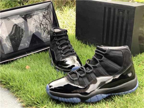 Wholesale Cap and Gown 11 Prom Night Blackout Real Carbon Fiber Mens Basketball Shoes All Black 378037-005 Sneakers Size 40-47 Limited
Wholesale Cap and Gown 11 Prom Night Blackout Real Carbon Fiber Mens Basketball Shoes All Black 378037-005 Sneakers Size 40-47 Limited