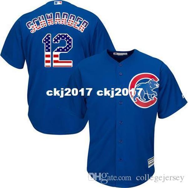 men's chicago #12 kyle schwarber royal blue usa flag jersey, Blue;black
men's chicago #12 kyle schwarber royal blue usa flag jersey, Blue;black