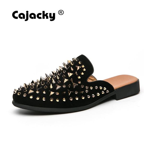 cajacky fashion men loafers with rivet men casual shoes plus size 47 46 mens slides summer breathable slip ons suede shoes male, Black
cajacky fashion men loafers with rivet men casual shoes plus size 47 46 mens slides summer breathable slip ons suede shoes male, Black