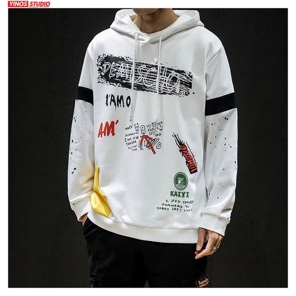 dropshipping men streetwear patchwork graffiti hoodies 2019 autumn casual male pullover mens hooded cotton sweatshirt, Black
dropshipping men streetwear patchwork graffiti hoodies 2019 autumn casual male pullover mens hooded cotton sweatshirt, Black