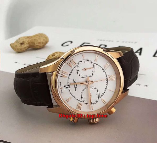 6 style vintage 42mm 18k pink gold co-axial automatic mens watch 431.53.42.51.02.001 white dial leather strap gents watches, Slivery;brown
6 style vintage 42mm 18k pink gold co-axial automatic mens watch 431.53.42.51.02.001 white dial leather strap gents watches, Slivery;brown