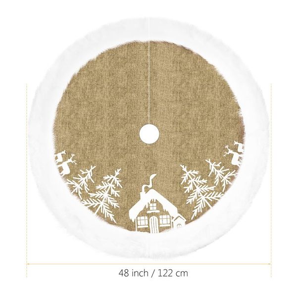 vosarea christmas tree skirt xmas tree base mat holiday christmas tree ornaments home party decorations
vosarea christmas tree skirt xmas tree base mat holiday christmas tree ornaments home party decorations