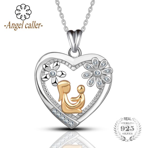 angel caller 925 sterling silver pendants female heart flowers necklace fashion jewerly accessories for lover cyd59
angel caller 925 sterling silver pendants female heart flowers necklace fashion jewerly accessories for lover cyd59