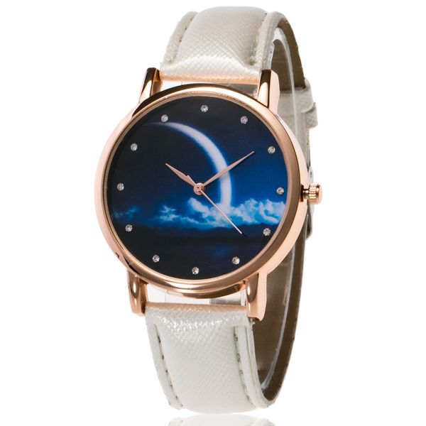 women watches fashion casual leather strap gift starry sky bracelet watch simple quartz dress female clock, Slivery;brown
women watches fashion casual leather strap gift starry sky bracelet watch simple quartz dress female clock, Slivery;brown