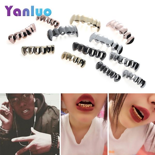 hip hop gold teeth grills & bottom grills dental mouth punk teeth caps cosplay party tooth rapper jewelry gift
hip hop gold teeth grills & bottom grills dental mouth punk teeth caps cosplay party tooth rapper jewelry gift