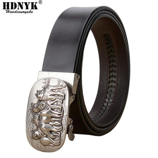 new brand belts for men automatic belt men leather girdle casual waist strap with wolf heah buckle, Black;brown
new brand belts for men automatic belt men leather girdle casual waist strap with wolf heah buckle, Black;brown