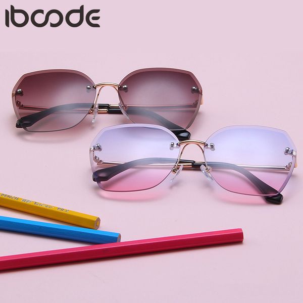 iboode luxury rimless sunglasses boys girls brand sun glasses metal farme gradient shades cutting lens children goggles uv400, White;black
iboode luxury rimless sunglasses boys girls brand sun glasses metal farme gradient shades cutting lens children goggles uv400, White;black