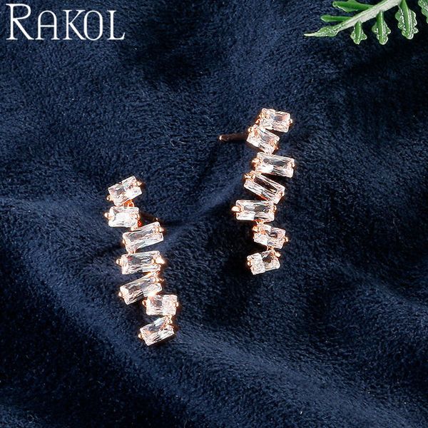 rakol simple and stylish design with cubic zircon white woman earrings bride crystal stud earrings party accessories re82023k, Golden;silver
rakol simple and stylish design with cubic zircon white woman earrings bride crystal stud earrings party accessories re82023k, Golden;silver