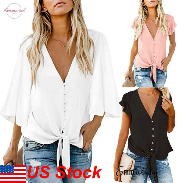 plus size womens t shirt deep v neck short ruffle half sleeve tunic loose button shirts 2019 new, White
plus size womens t shirt deep v neck short ruffle half sleeve tunic loose button shirts 2019 new, White