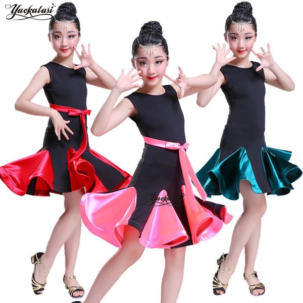 new girls latin dresses for dancing ballroom dance dress rumba samba velvet children samba cha cha tango skirt standard salsa, Black;red
new girls latin dresses for dancing ballroom dance dress rumba samba velvet children samba cha cha tango skirt standard salsa, Black;red
