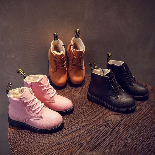 2019 girls boots children' martin boots autumn and winter plus velvet waterproof boy snow in the big boy, Black;grey
2019 girls boots children' martin boots autumn and winter plus velvet waterproof boy snow in the big boy, Black;grey