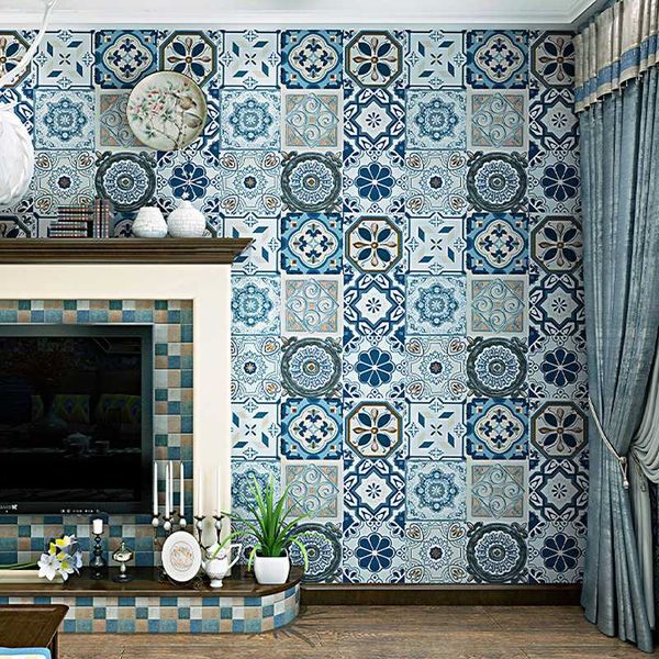 vintage 3d pvc waterproof wallpaper sticker geometric retro printed wallpaper bedroom wall decor decal tile contact paper
vintage 3d pvc waterproof wallpaper sticker geometric retro printed wallpaper bedroom wall decor decal tile contact paper
