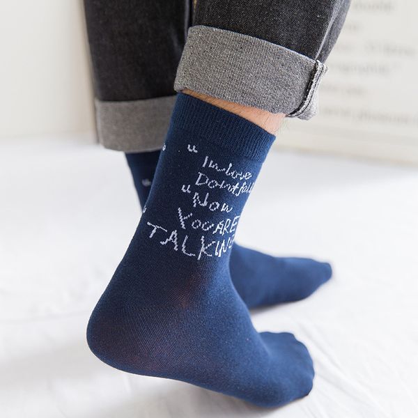 ins socks autumn new cotton mens socks-english letter socks mens socks factory wholesale sale, Black
ins socks autumn new cotton mens socks-english letter socks mens socks factory wholesale sale, Black