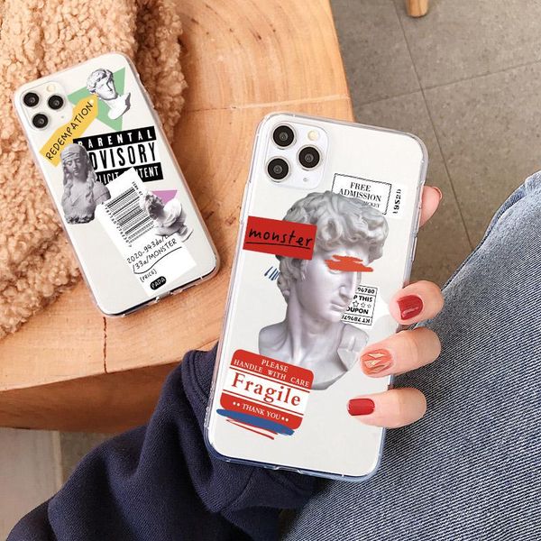 new luxury designer art letter label phone case for iphone 11 pro max 7 8 plus back cover for iphone x xr xs max transparent soft case
new luxury designer art letter label phone case for iphone 11 pro max 7 8 plus back cover for iphone x xr xs max transparent soft case